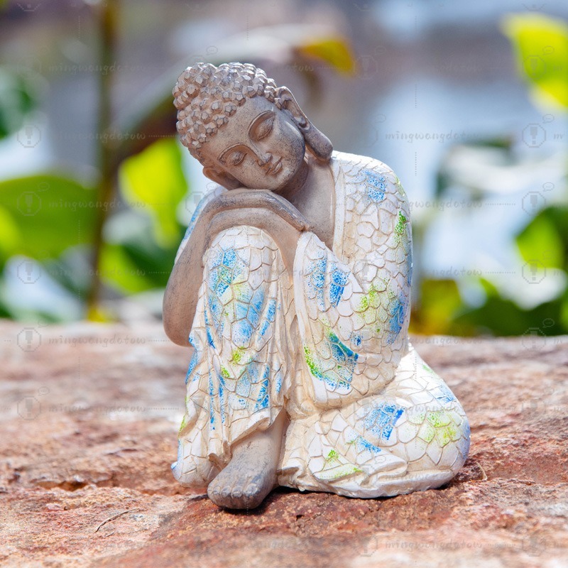 Mini Statua di Buddha, Nuovo O - Bonsai Gardener recensione e prezzo