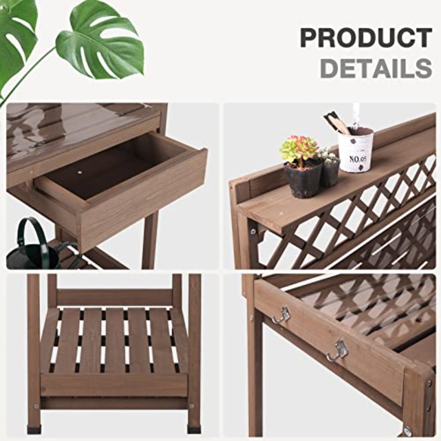 Banco da giardinaggio per este - Bonsai Garden Bench recensione e prezzo